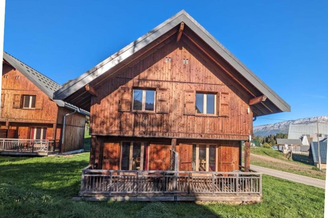 Chalet Moeki Acces Piscine Sauna Ле-Дезерт Экстерьер фото