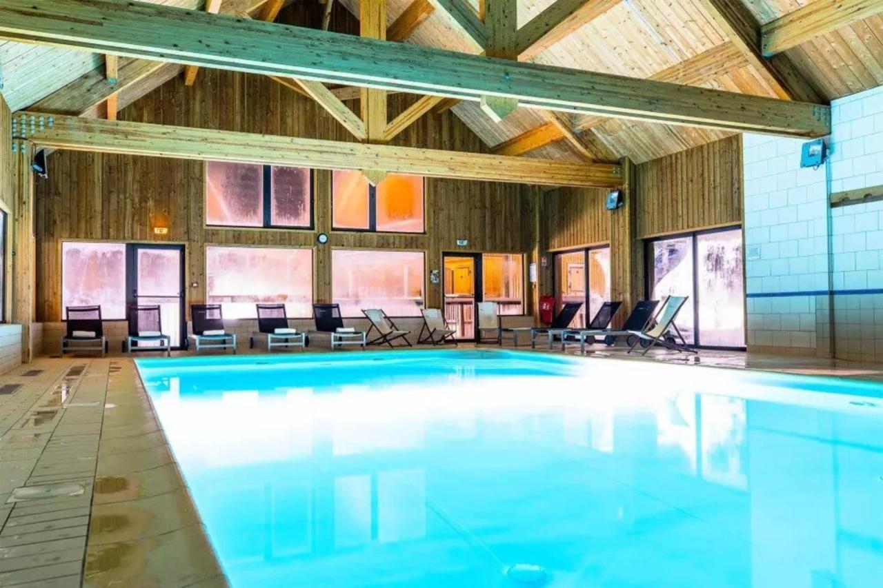 Chalet Moeki Acces Piscine Sauna Ле-Дезерт Экстерьер фото